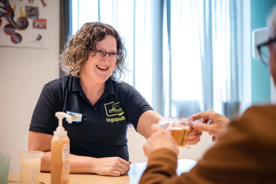 logopedie helpt bij slikproblemen slikken behandelingen