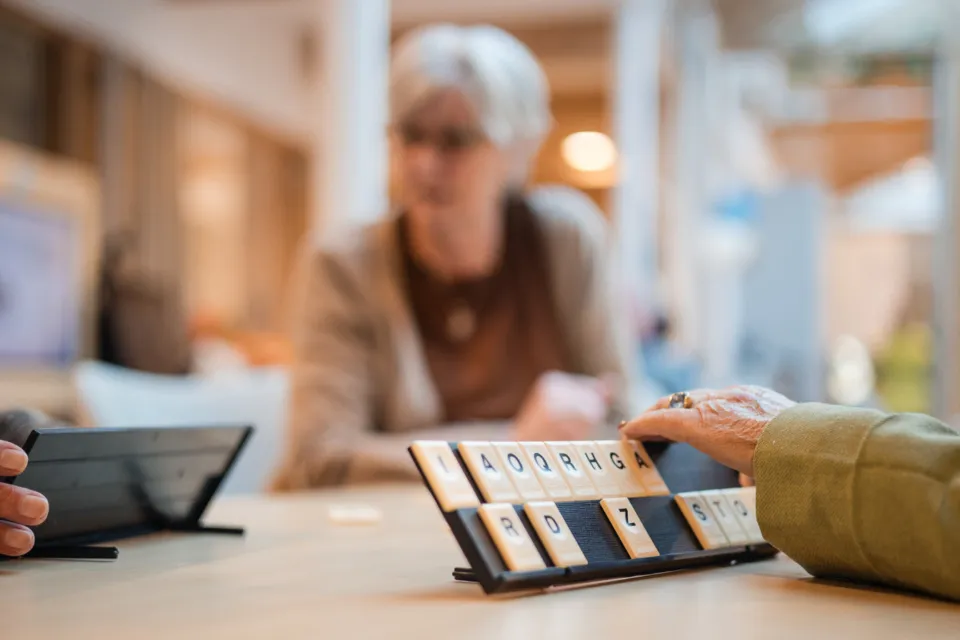 rummikub spelen en andere bordspellen spelen tijdens de dagbesteding in Zierik7